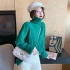 Turtleneck Sweater Sweater - Green - One Size