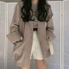 Single-breasted Oversize Blazer
