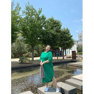 Plus Size Long T-shirtdress