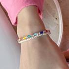 Multicolor Bead Bracelet Multicolor - One Size