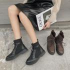 Lace-up Short Shoes
