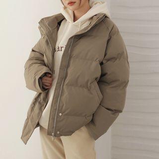 Raglan Padded Jacket In 10 Colors