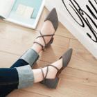 Cross Strap Dosary Flats