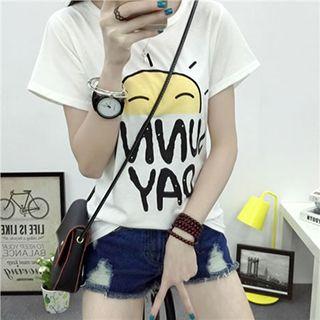 Sun Print Short Sleeve T-shirt