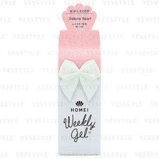 Homei - Weekly Gel Nail Ne-143 Sakura Heart 1 Pc