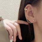 Chained Ear Cuff 1 Pc - Ge2468 - One Size