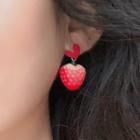 Strawberry Dangle Earring 1 Pair - 0600a - Strawberry Dangle Earring - One Size