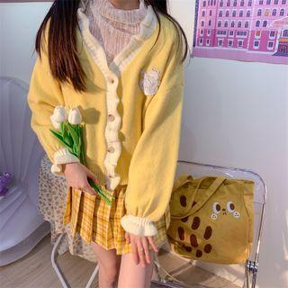 Angel Embroidery Cardigan