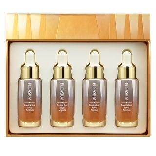 Charm Zone - Pleasium Prestige Gold Royal Ampoule Special Set 4 Pcs