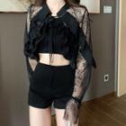 Lace Blouse / Shorts / Mini Pencil Skirt