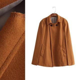 Double Breasted Cape Jacket