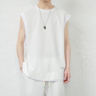 Color Trim Tank Top