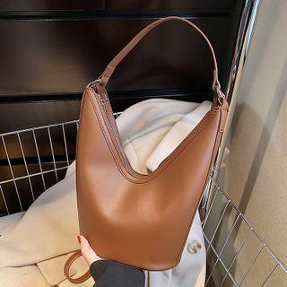 Pu Leather One-shoulder Bucket Bag