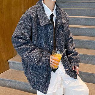 Twill Button-up Jacket