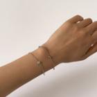 Set Of 2: Silver Bracelet