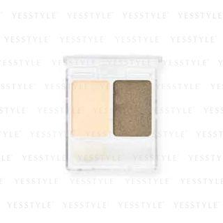 Cezanne - Two Color Eye Shadow Lame Series (#06 Khaki Brown) 1 Pc