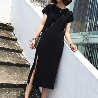 Side-slit Maxi Dress