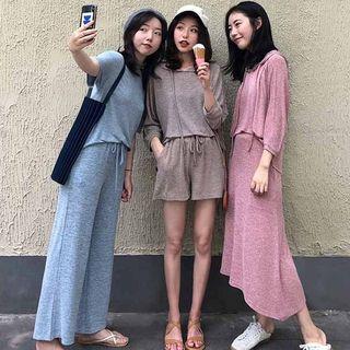 Short Sleeve Tee / Hooded Top / Skirt / Shorts / Pants
