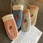Strawberry Printed Gloves