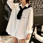 Set: Boxy Shirt + Shawl
