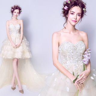 Lace Dip-back Wedding Dress