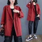 Double-breasted Blazer Red - One Size