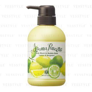 House Of Rose - Aroma Rucette Body Wash & Bubble Bath (lemon & Bergamot) 350ml
