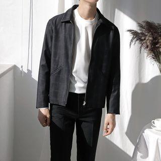 Welt-pocket Check Herrington Jacket