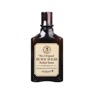 Skinfood - Black Sugar Perfect Toner For Men (brightening And Anti Wrinkle Effects) 180ml