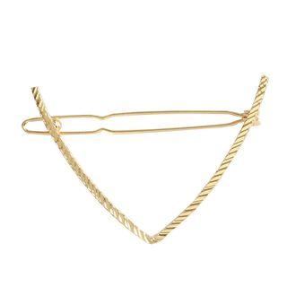 Metal Triangle Hair Clip As Shown In Figure - One Size