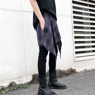 Plaid Man Skirt