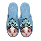 Ladies Chinese Opera Mask Slippers