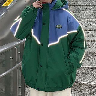 Couple Matching Zip-up Hooded Jacket