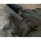 Hooded Woolen Duffle Coat (gray) One Size