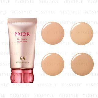 Shiseido - Prior Gel Cream Foundation Spf 35 Pa+++ 30g - 4 Types