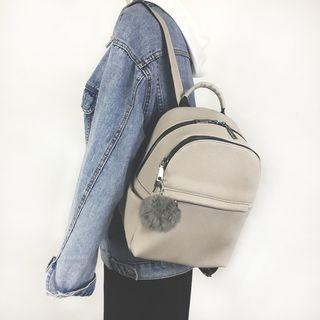 Furry Ball Backpack