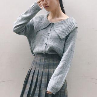 Collared Button Cardigan