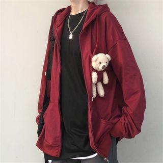 Bear Zip Hooded Jacket