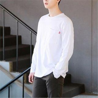 Pocket-front Tag-detail T-shirt
