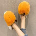 Pumpkin Fluffy Slippers