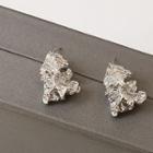 Shirred Alloy Earring