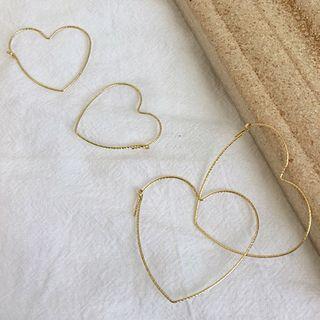 Wirework Heart Earring