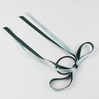 Two-tone Ribbon Hair Tie