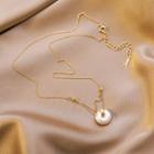 Genuine Freshwater Pearl Necklace As Shown In Figure - One Size