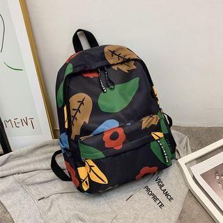 Cotton All Over Print Backpack