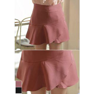 Ruffled Mini Skort