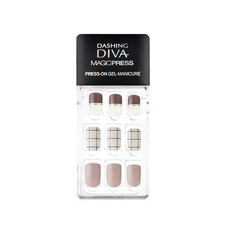 Missha - Dashing Diva Magic Press Slim Fit Press-on Gel-manicure (6 Types) #17 Sweet Brown