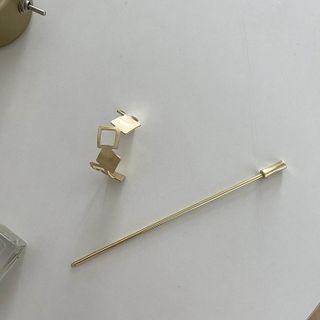Alloy Hair Pin Gold - One Size
