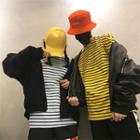 Couple Matching Turtleneck Striped Long-sleeve T-shirt