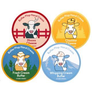 Etude House - Butter Plop Hand Cream 25ml (4 Types) #01 Fresh Cream Butter
